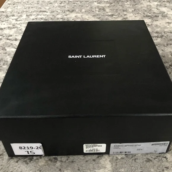 Saint Laurent Brown Suede Booties - Picture 6 of 8